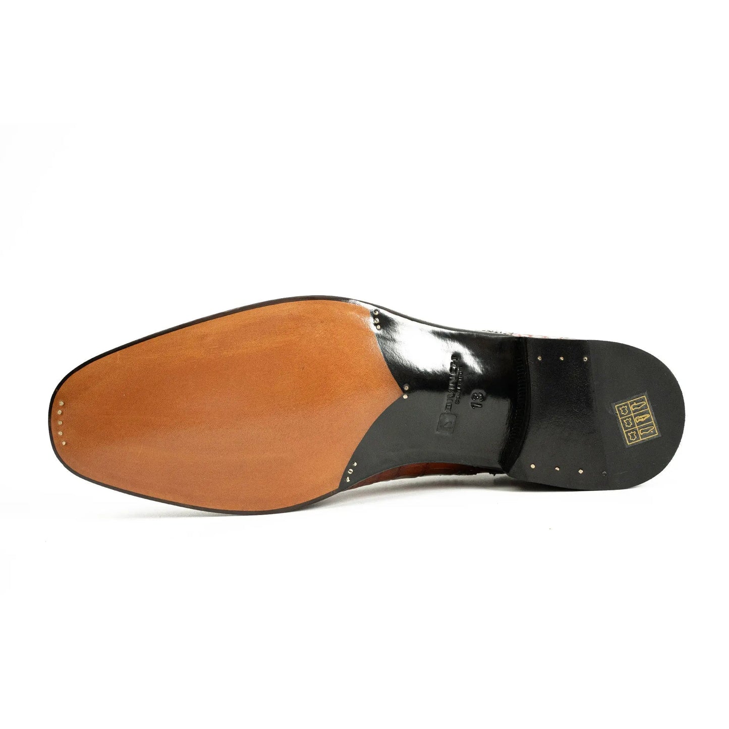 Alligator Skin Oxford Shoes Brown DIVINCH
