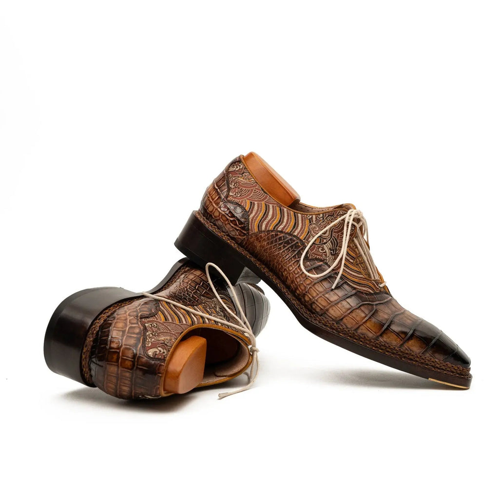 Alligator Norwegian Ghillie Oxford DIVINCH