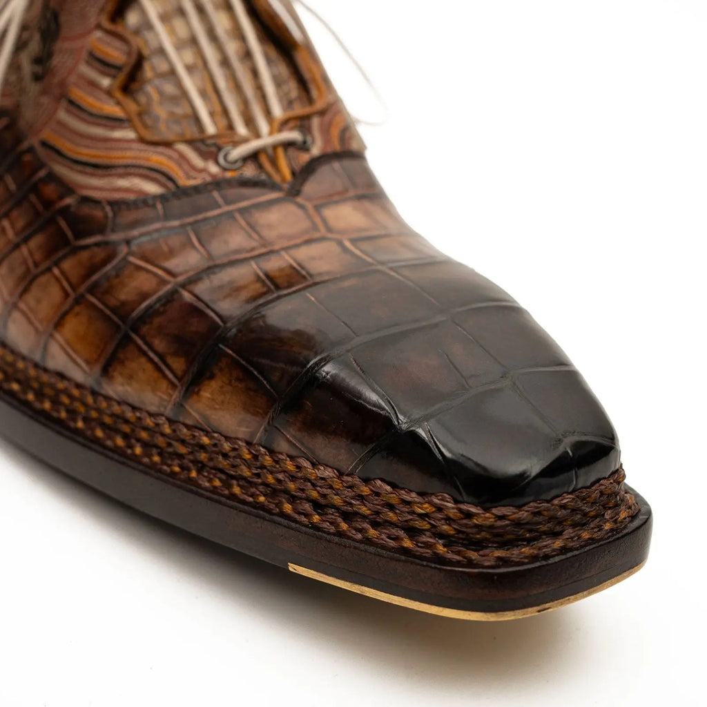 Alligator Norwegian Ghillie Oxford DIVINCH