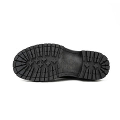 Big Cap Toe Derby shoes Black DIVINCH