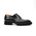 Black Blue  Lug-Sole Oxford DIVINCH