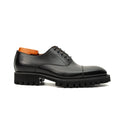Black Calf Lug-Sole Oxford DIVINCH