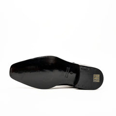 Black Calfskin Monk Strap Boot DIVINCH