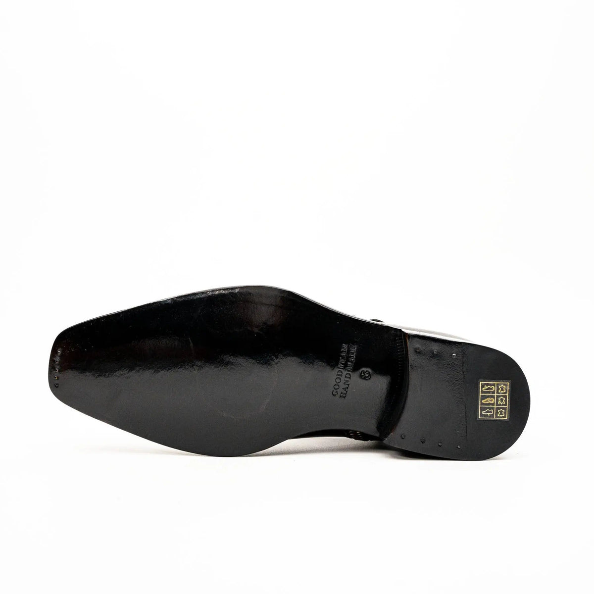 Black Calfskin Monk Strap Boot DIVINCH