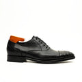 Black Crocodile-Textured Oxford DIVINCH