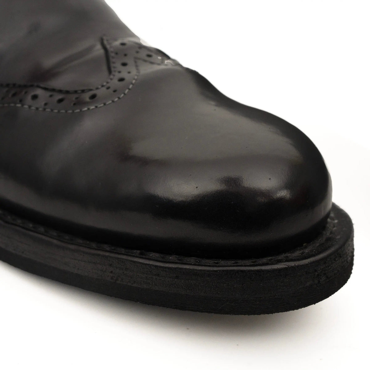 Black Horsehide Slip-On Loafers DIVINCH