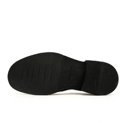 Black Horsehide Slip-On Loafers DIVINCH