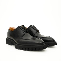 Black Lug Sole Apron Derby Divinch