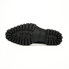 Black Lug Sole Apron Derby Divinch