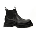 Black Lug-Sole Chelsea Boots DIVINCH