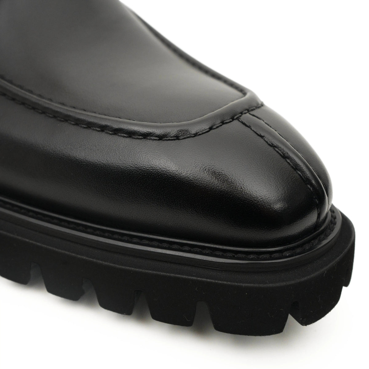 Black Lug Sole Monk Derby DIVINCH