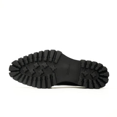 Black Lug Sole Monk Derby DIVINCH