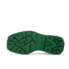 DIVINCH 8222KB-L green lug outsole tread detail