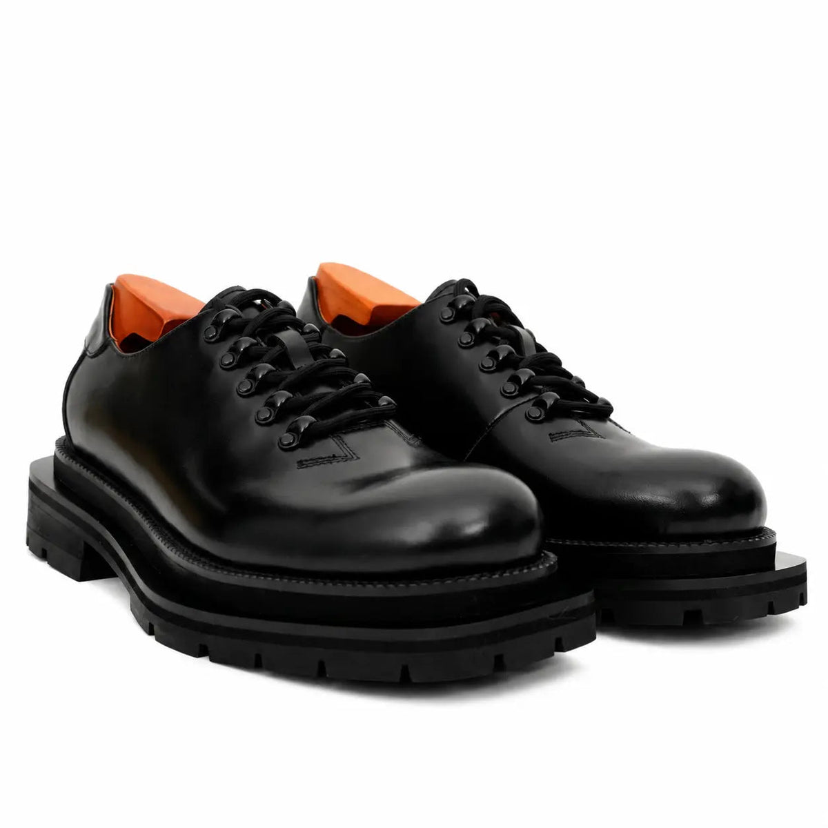 Black Platform Lug Derby DIVINCH