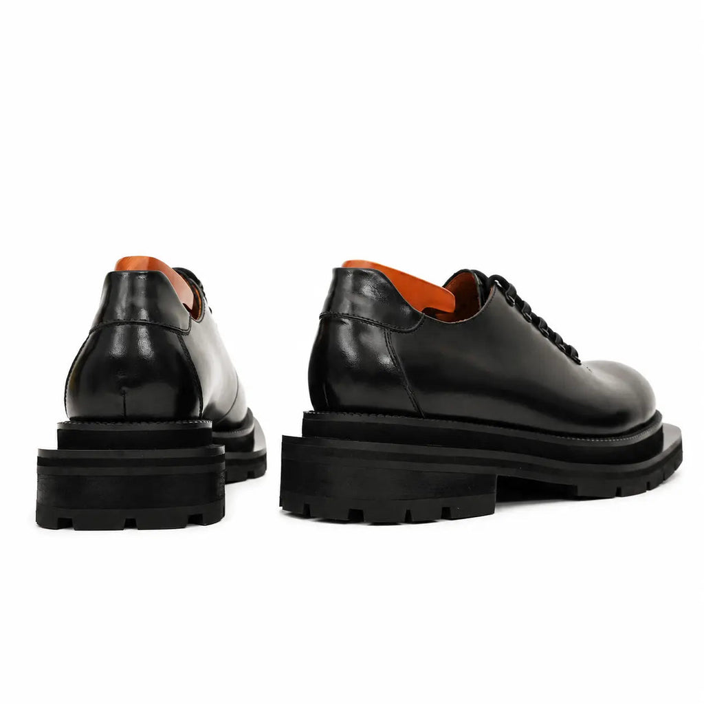 Black Platform Lug Derby DIVINCH