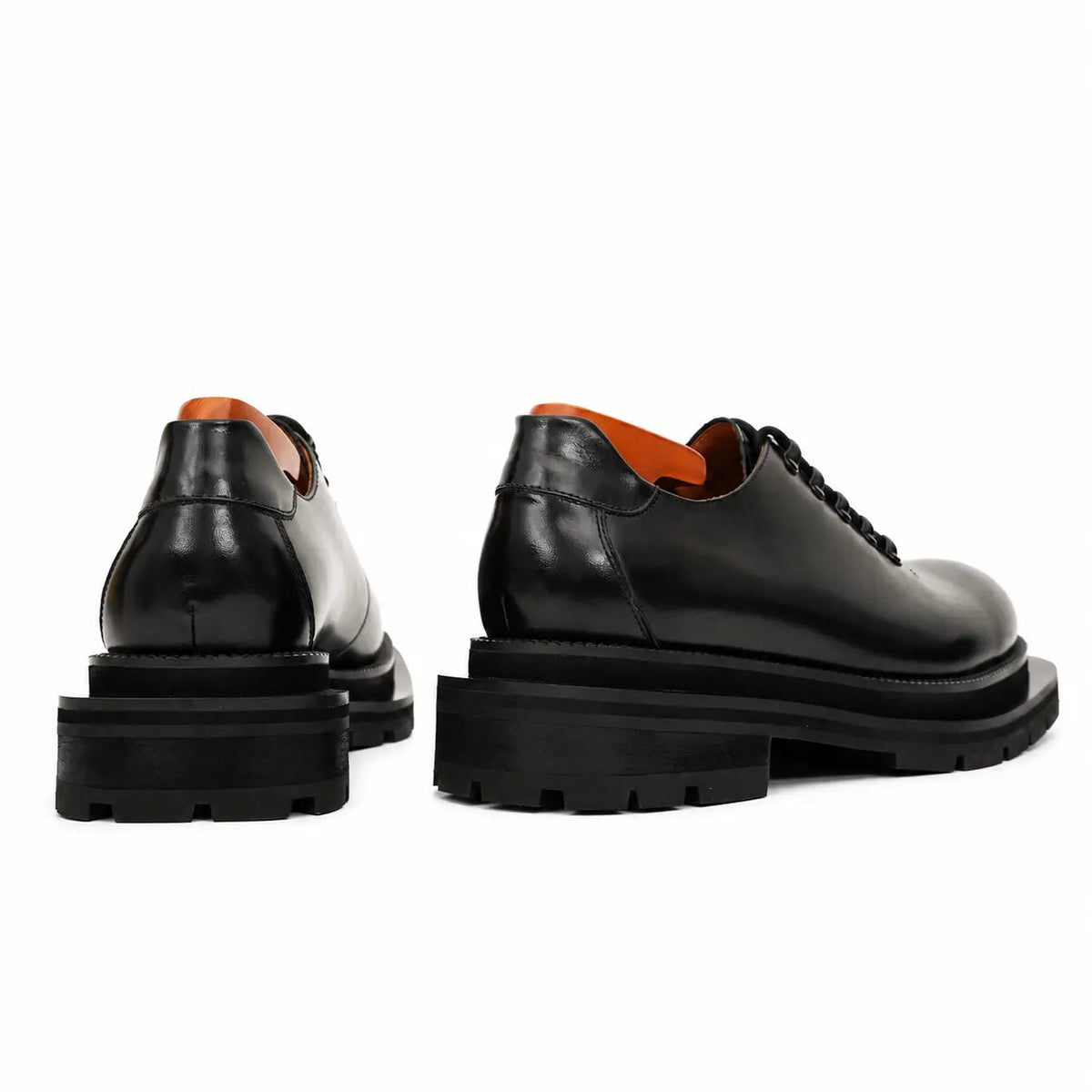 Black Platform Lug Derby DIVINCH