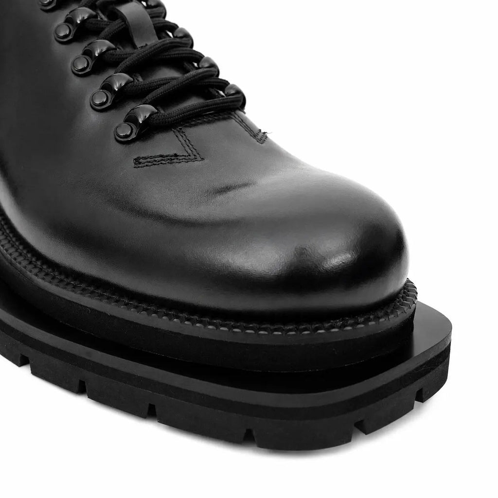 Black Platform Lug Derby DIVINCH
