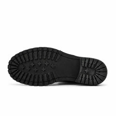 DIVINCH 5001B black lug outsole tread detail