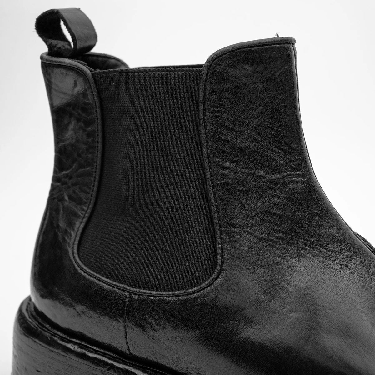 Black Washed Chelsea Boot DIVINCH