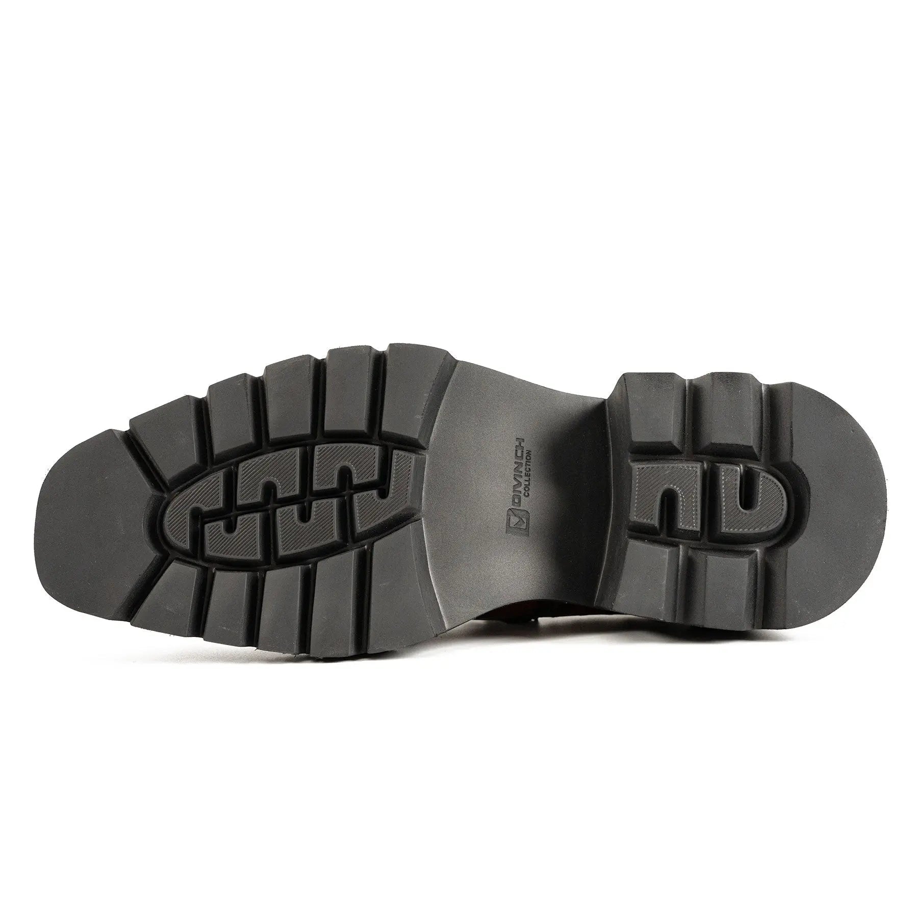 Burgundy Ostrich Derby Shoes with Tasse Divinch