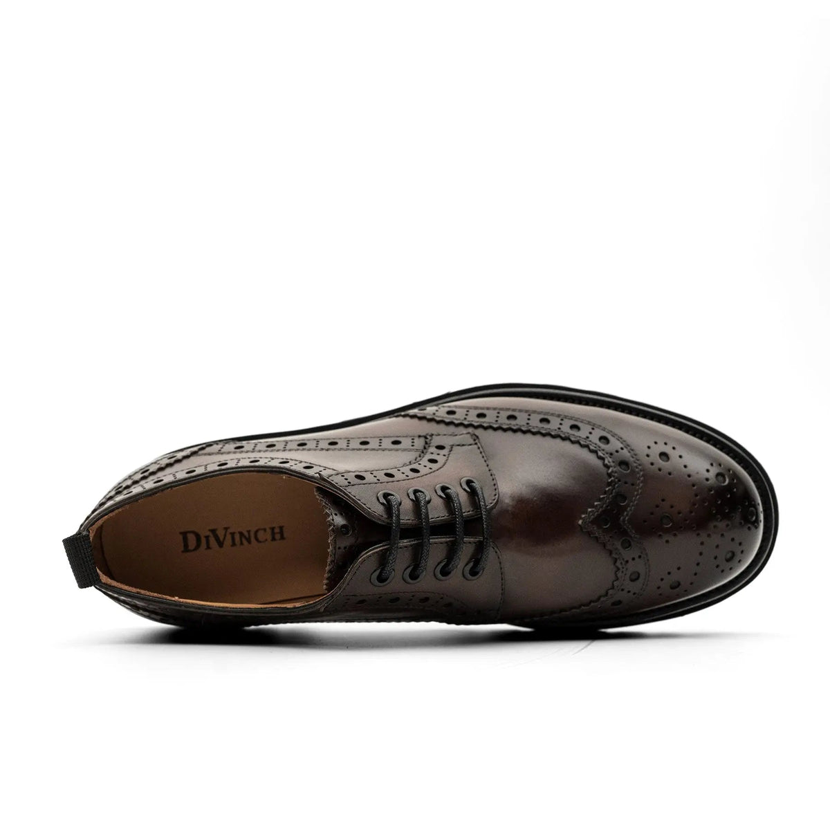 Burnished Brogue Lug-Sole Derby DIVINCH