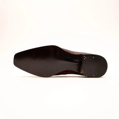 Burnished Red Crocodile Loafer DIVINCH