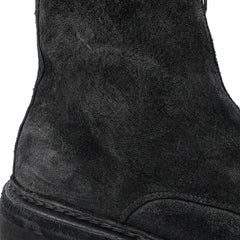 DIVINCH 5101B charcoal black textured upper detail