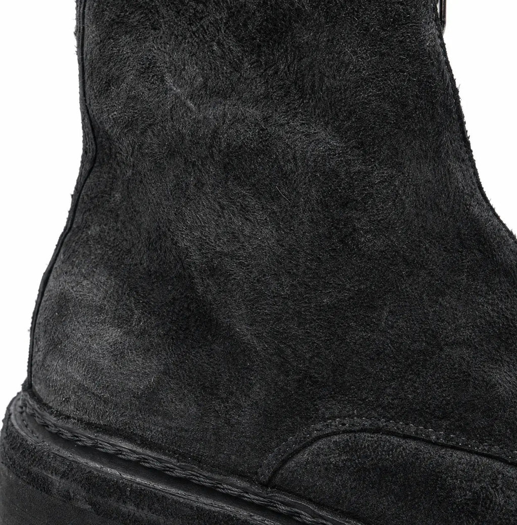 DIVINCH 5101B charcoal black textured upper detail