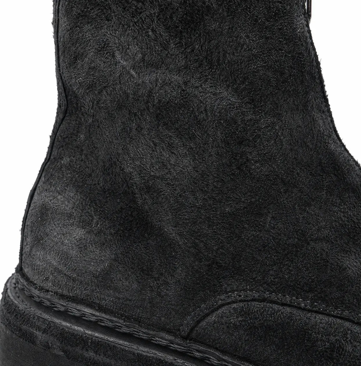 DIVINCH 5101B charcoal black textured upper detail