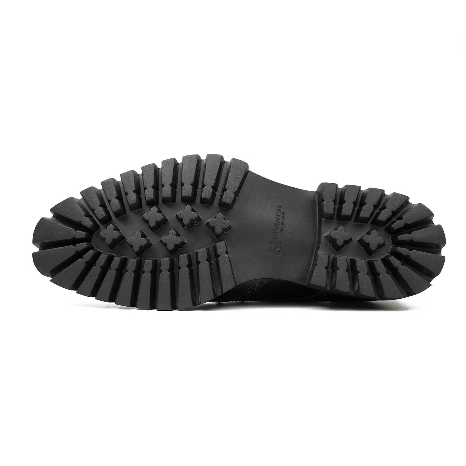 Claret derby brogue shoes DIVINCH