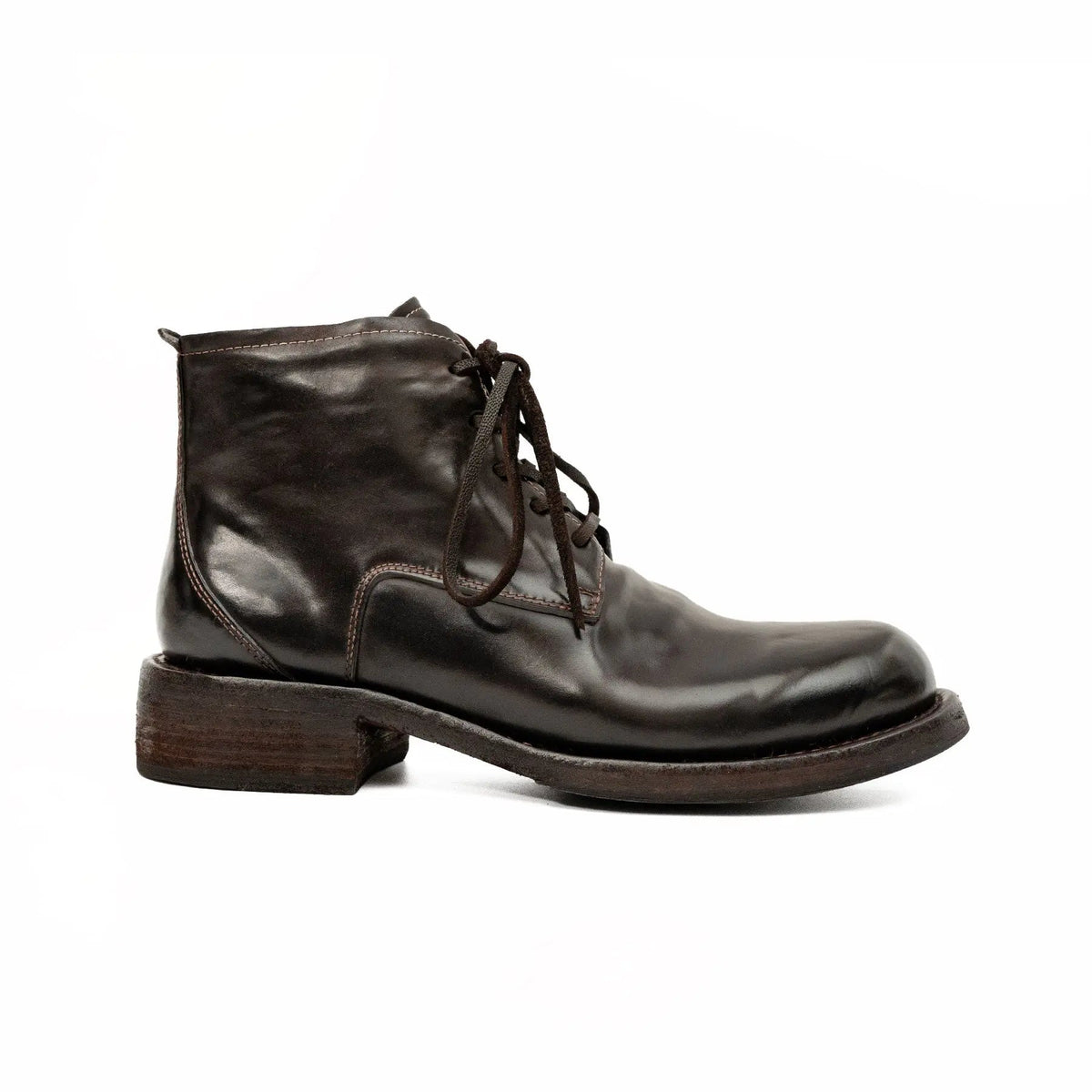 Coffee Washed Horse Leather Chukka Shoe DIVINCH
