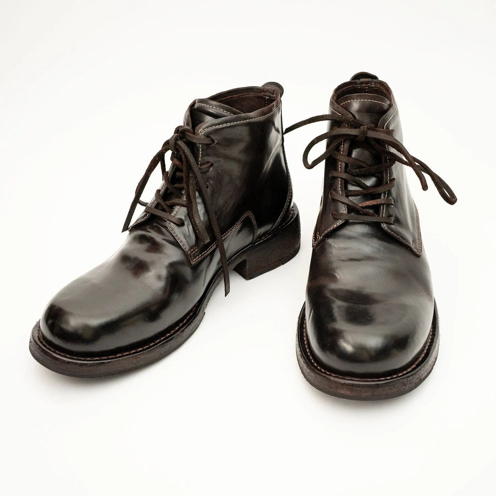Coffee Washed Horse Leather Chukka Shoe DIVINCH