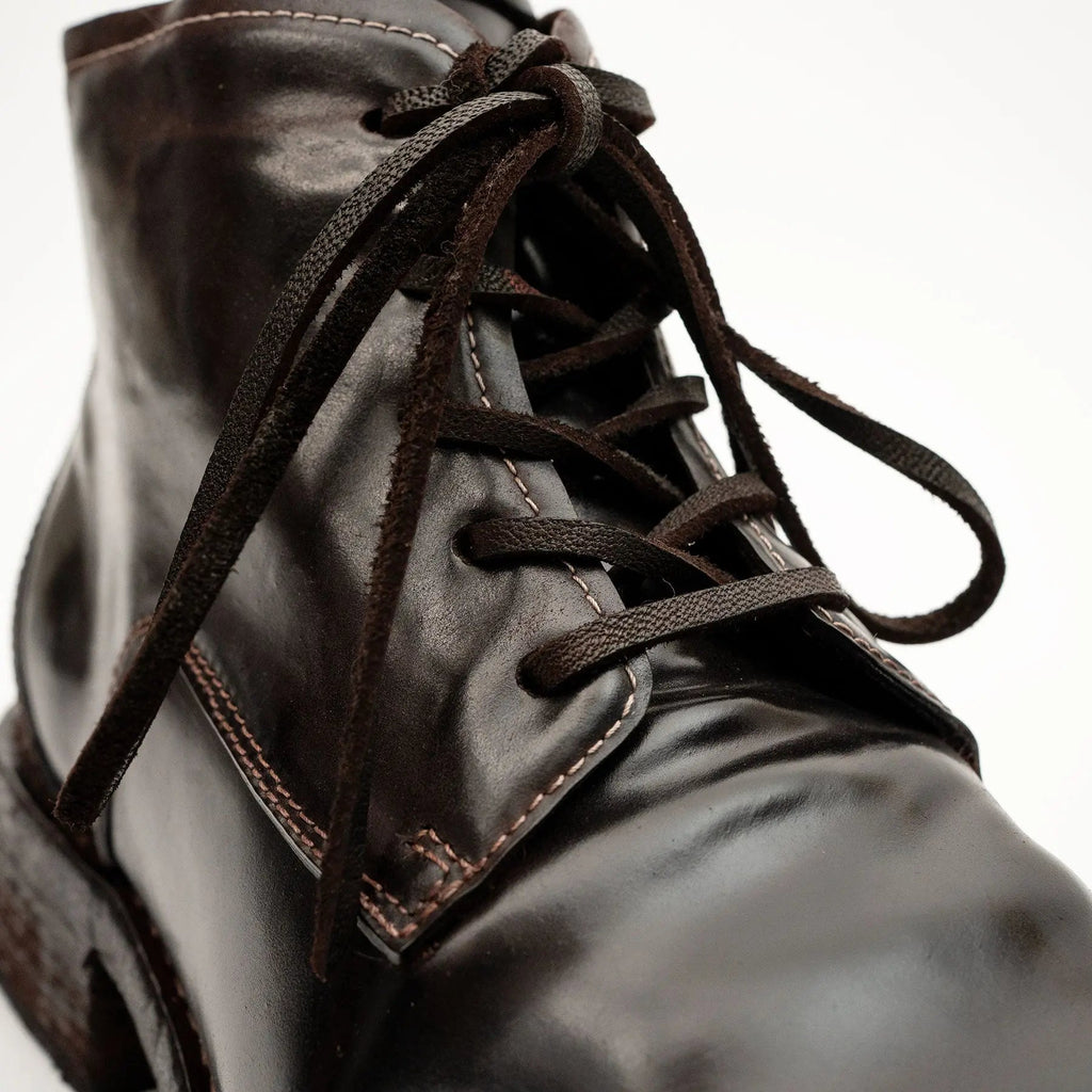 Coffee Washed Horse Leather Chukka Shoe DIVINCH