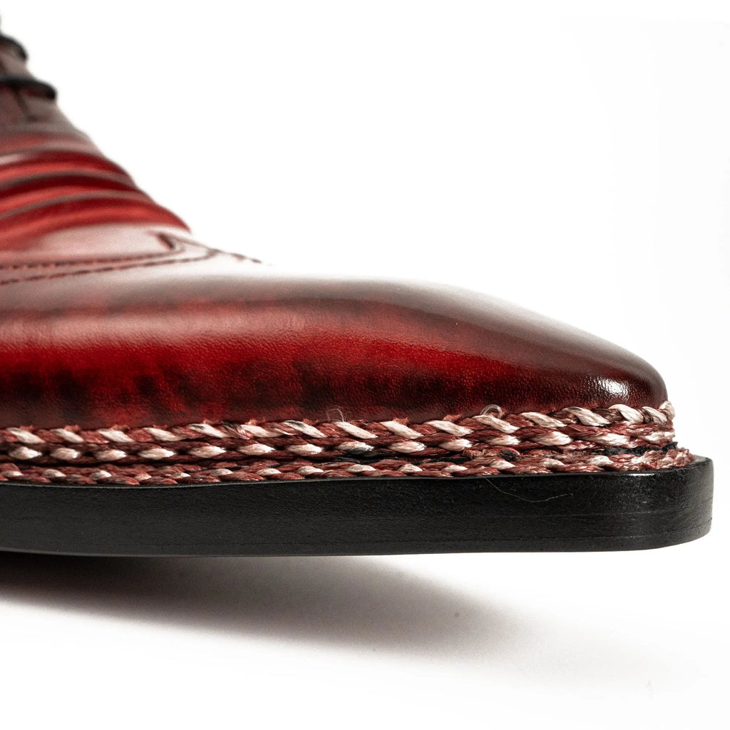 Crimson Norwegian Stitch Oxford DIVINCH