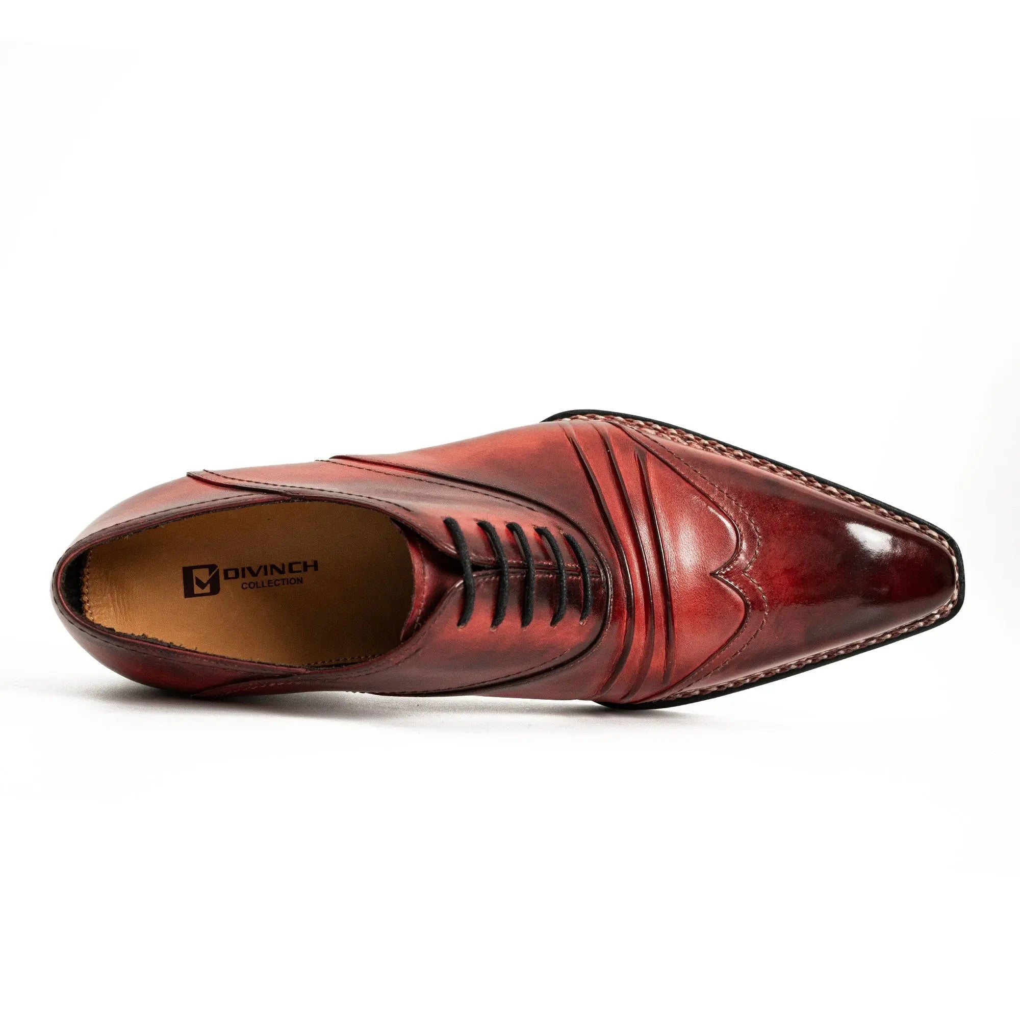 Crimson Norwegian Stitch Oxford DIVINCH