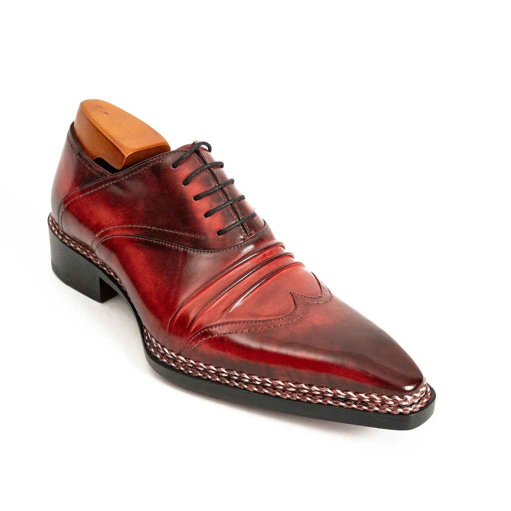 Crimson Norwegian Stitch Oxford DIVINCH