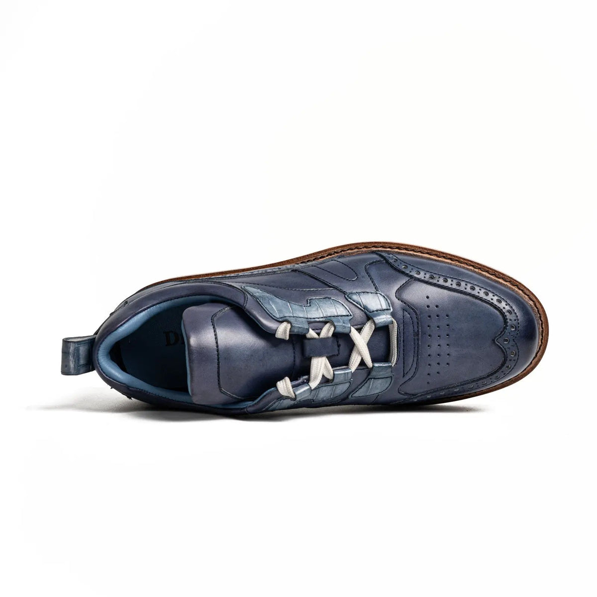 Crocodile Detail Brogue XL Sneakers Divinch