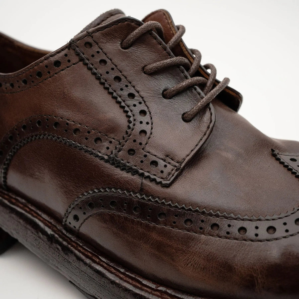 Dark Brown Washed Derby DIVINCH