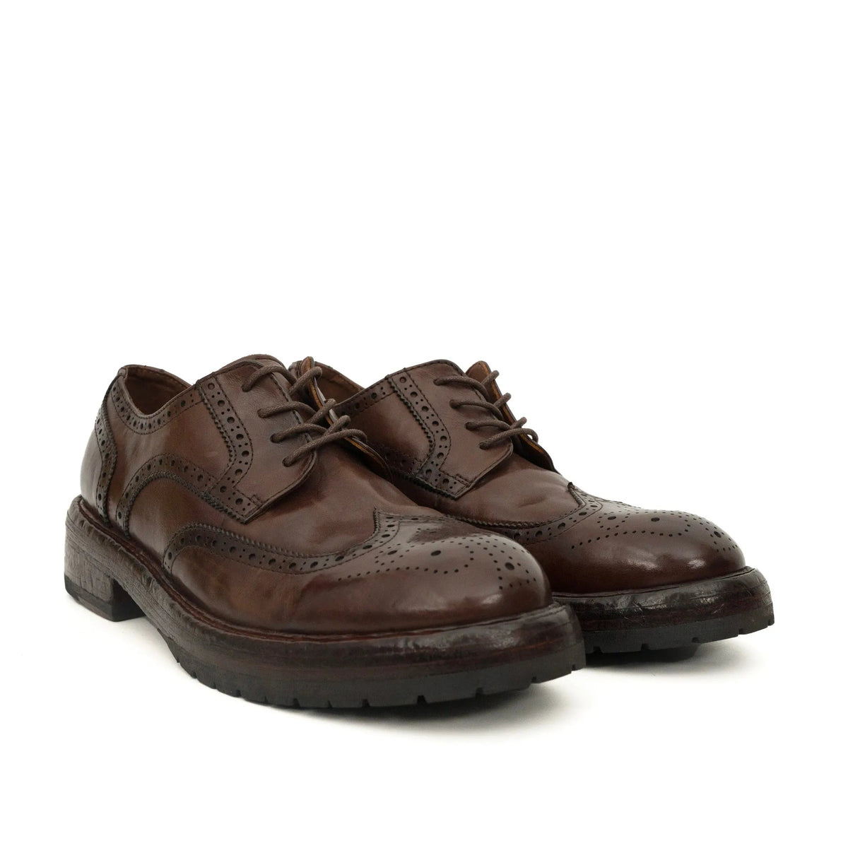 Dark Brown Washed Derby DIVINCH