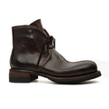 Dark Brown Washed Shell Cordovan Chukka Boots DIVINCH