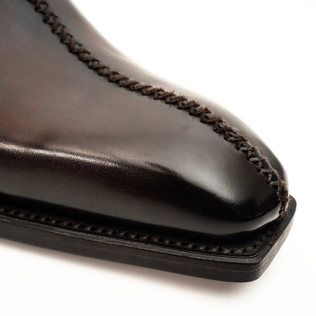 Dark Brown Wholecut Oxford Shoe DIVINCH