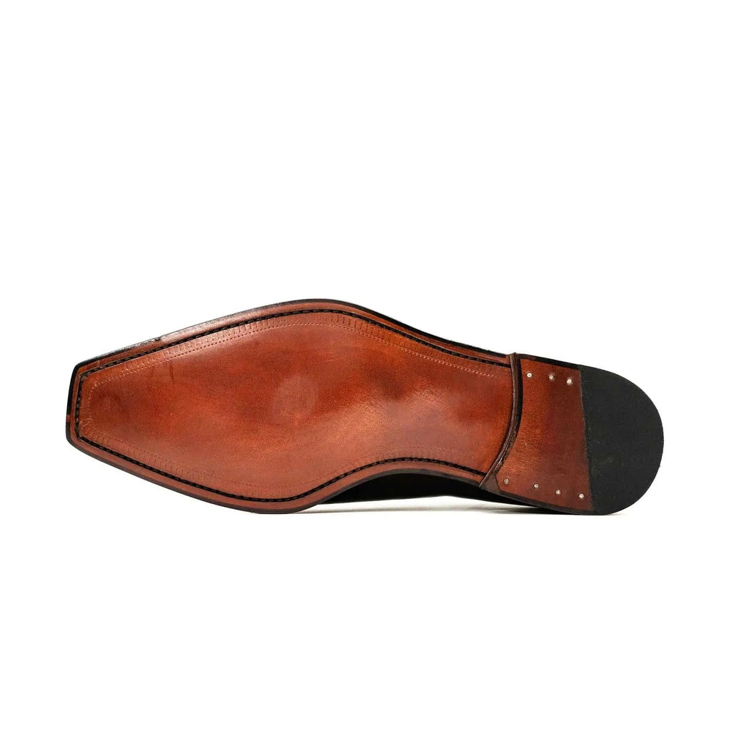Dark Brown Wholecut Oxford Shoe DIVINCH