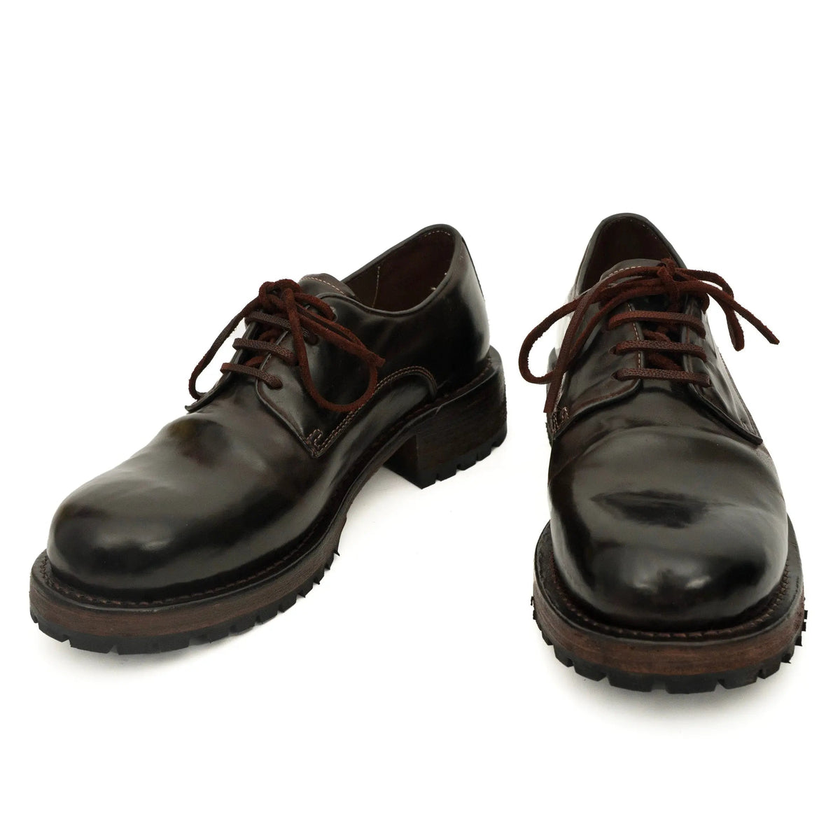 Dark Espresso Horsehide Lug Sole Derby DIVINCH