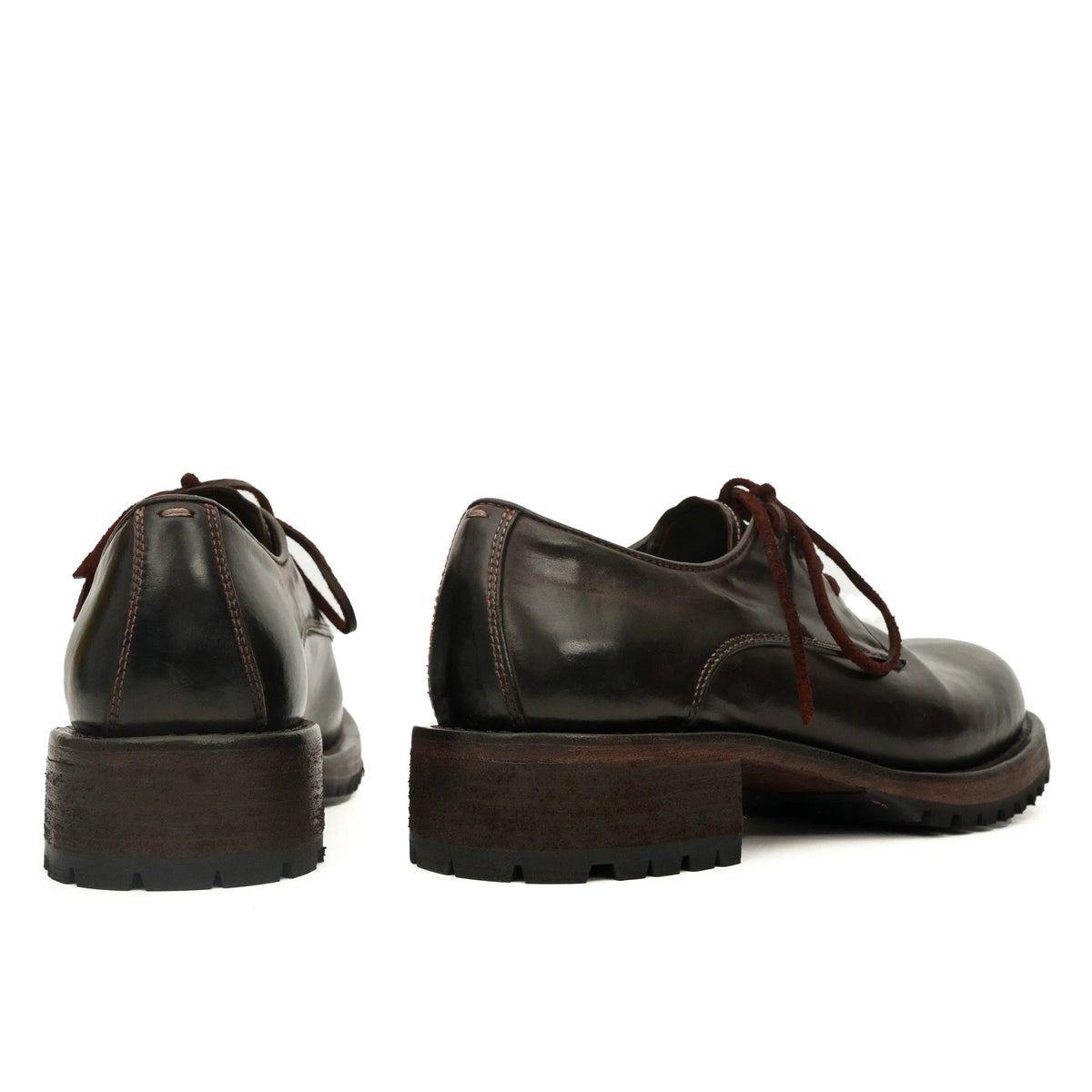 Dark Espresso Horsehide Lug Sole Derby DIVINCH