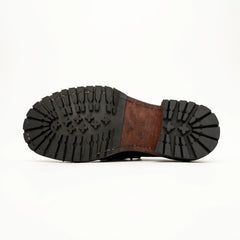Dark Espresso Horsehide Lug Sole Derby DIVINCH