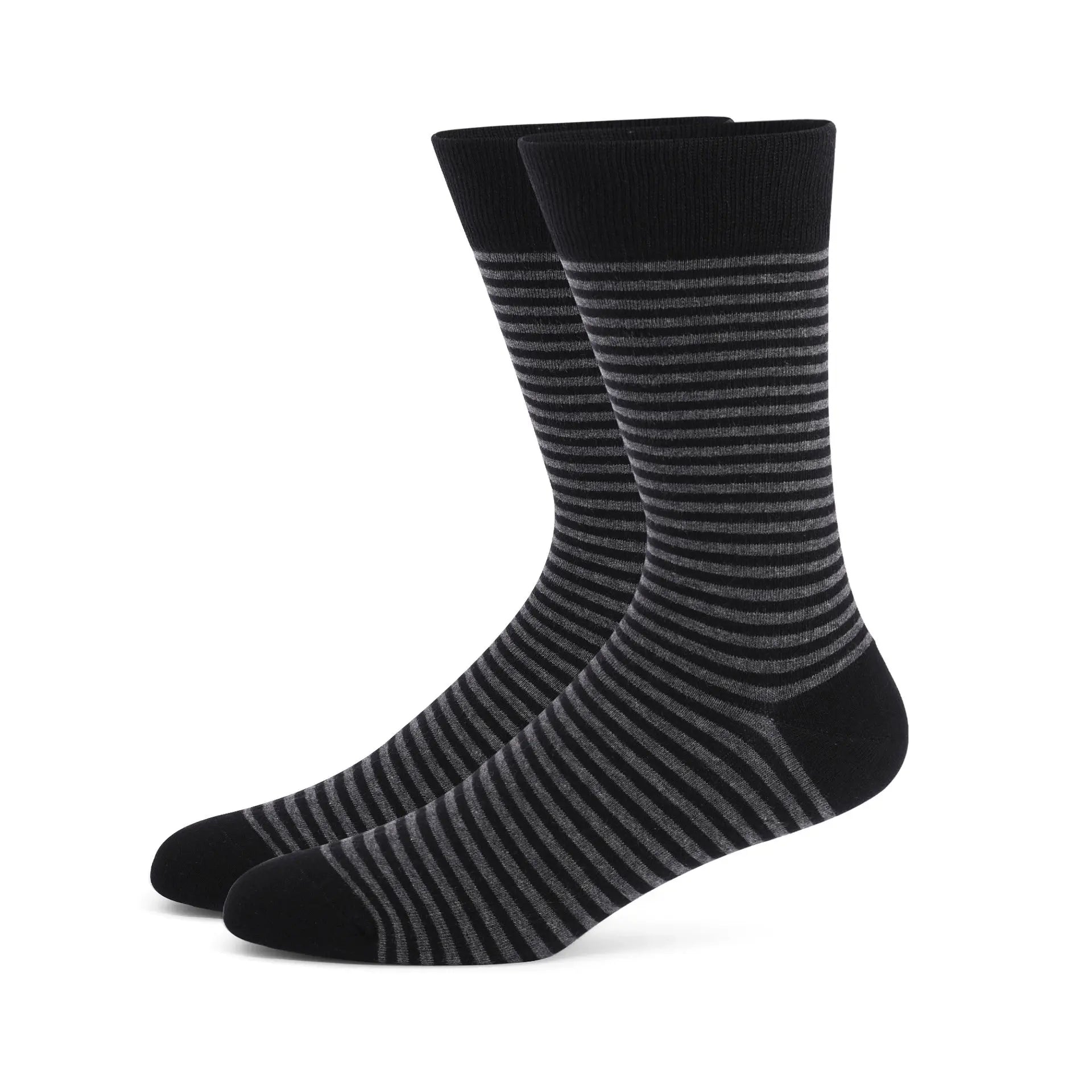 Essentials Calcetines de vestir estampados para hombre Divinch