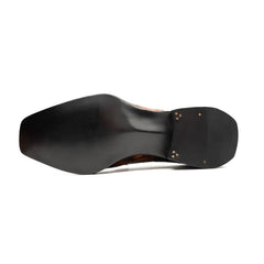 Exotic Crocodile Leather Derby Shoes DIVINCH