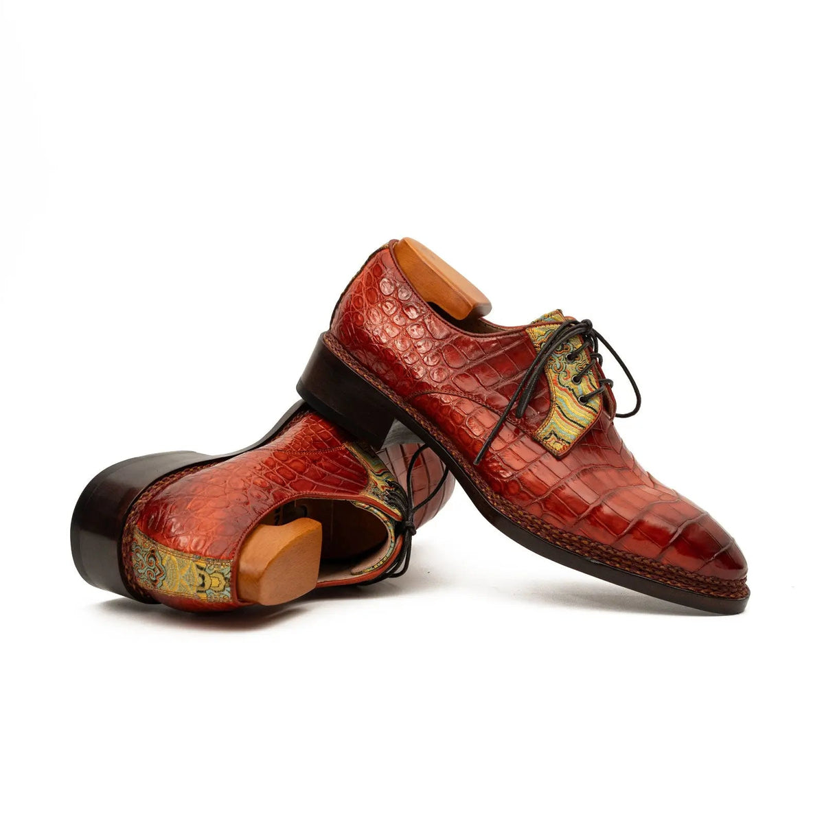 Genuine Alligator Norwegian Welt Derby DIVINCH