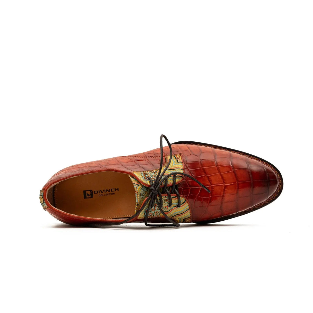 Genuine Alligator Norwegian Welt Derby DIVINCH