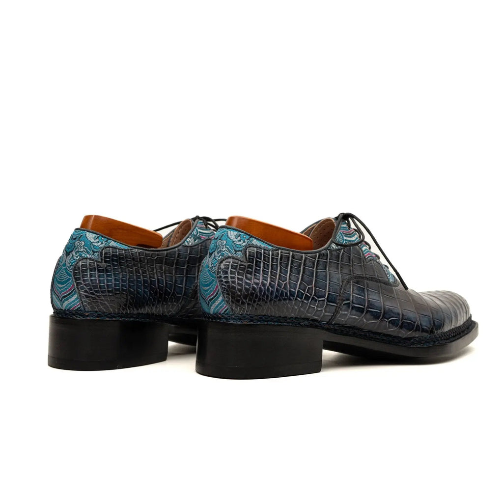 Genuine Alligator Norwegian Welt Oxford DIVINCH